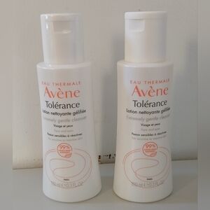 Avene Tolerance Gentle Cleanser 2 x 100ml Travel Size